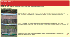 Desktop Screenshot of cardinalcanoe.com